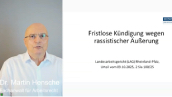 Kündigung wegen rassistischer Äußerung