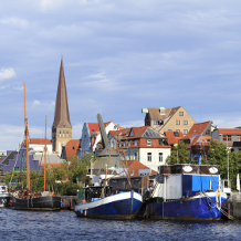 Stadthafen Rostock, Boote, Schiffe, Meer, Norddeutschland