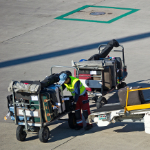Bodenpersonal am Flughafen, Gepäckabfertigung