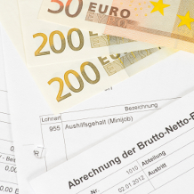 Minijob Grenze 450 Euro, geringfügige Beschäftigung, Aushilfsjob