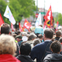 Streik, Tarifstreit, Demonstration, Arbeitsniederlegung, Arbeitskampf