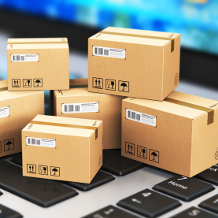Pakete, Logistik, Versand, Online-Shop