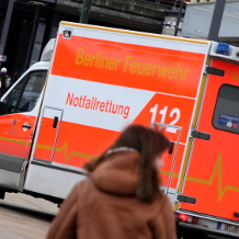 Berliner Feuerwehr, Krankwagen, Notfall, Notarzt